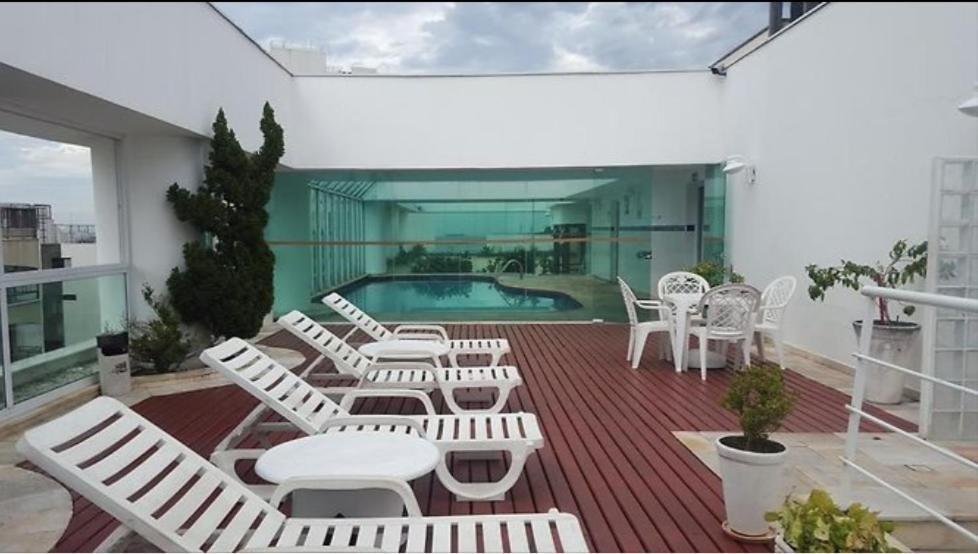 Flat Pe Na Areia Com Piscina Aquecida *